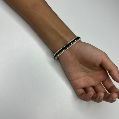 Oplique by Vineeta Stainless Steel Link Bracelet – Modern Minimalist Chic