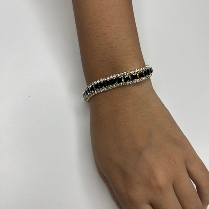 Oplique by Vineeta Stainless Steel Link Bracelet – Modern Minimalist Chic